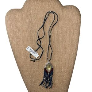 NEW Lucky Brand southwestern boho long necklace